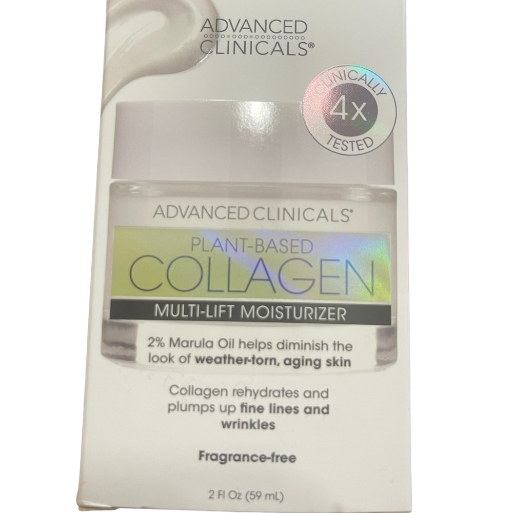 Advanced Clinicals Collagen Multi Lift Face Moisturizer 2 fl oz